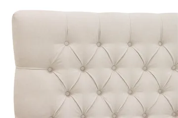HVILA Lyx Komplett Sängpaket 180x200 cm Kontinentalsäng med knappad sänggavel - Ljusbeige - Möbler - Säng - Kontinentalsäng