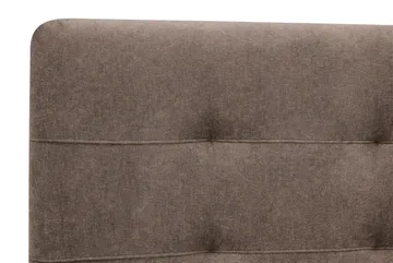 HVILA Premium Komplett Sängpaket 180x200 cm Kontinentalsäng med Sänggavel - Brun Tyg - Möbler - Säng - Kontinentalsäng