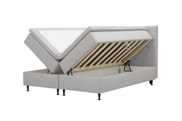 HVILA Plus Komplett Sängpaket med Förvaring 180x200 cm - Grå - Möbler - Säng - Komplett sängpaket