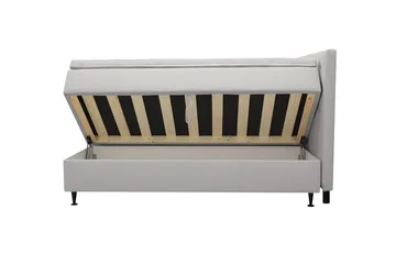 HVILA Plus Komplett Sängpaket med Förvaring 180x200 cm - Grå - Möbler - Säng - Komplett sängpaket