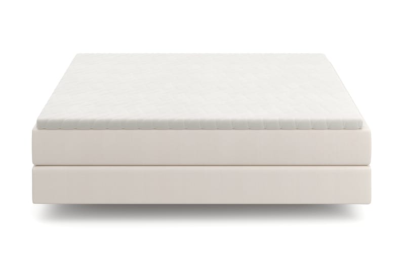 HVILA Premium Kontinentalsäng 180x200 cm med svävande effekt inkl. Bäddmadrass i Polyeterskum Medium - Medium - Möbler - Säng - Komplett sängpaket