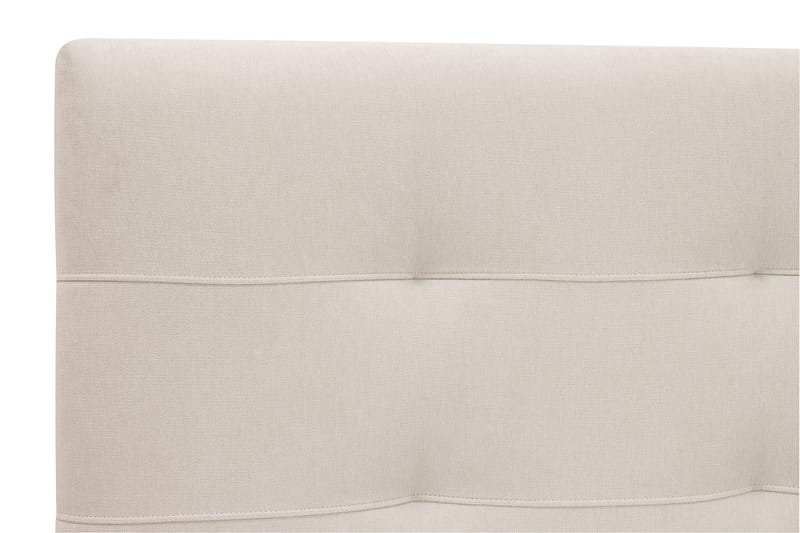 HVILA Premium Kontinentalsäng 160x200 cm - Ljusbeige Tyg - Möbler - Säng - Komplett sängpaket