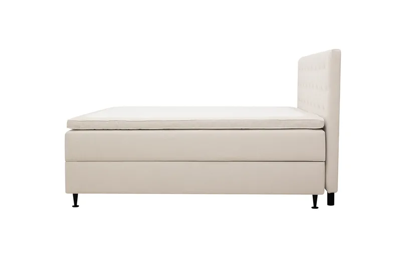 HVILA Plus Komplett Sängpaket med Förvaring 160x200 cm - Ljusbeige - Möbler - Säng - Komplett sängpaket