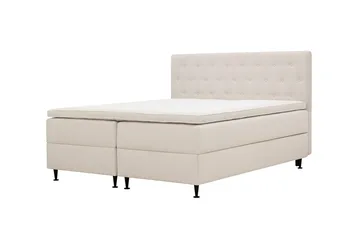 HVILA Plus Komplett Sängpaket med Förvaring 160x200 cm - Ljusbeige - Möbler - Säng - Komplett sängpaket