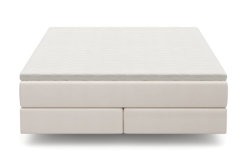 HVILA Premium Kontinentalsäng 180x200 cm med svävande effekt inkl. Bäddmadrass i Polyeterskum Medium, Medium
