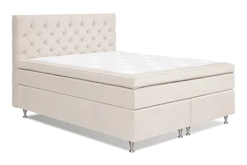 Joluma Sängpaket Fast 160x200 cm - Beige / Ljus - Möbler - Säng - Kontinentalsäng