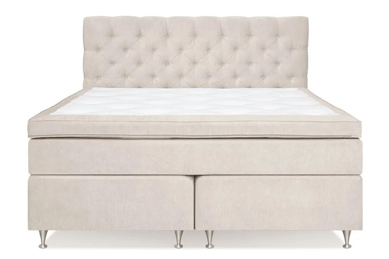 Joluma Sängpaket Fast 160x200 cm, Beige / Ljus