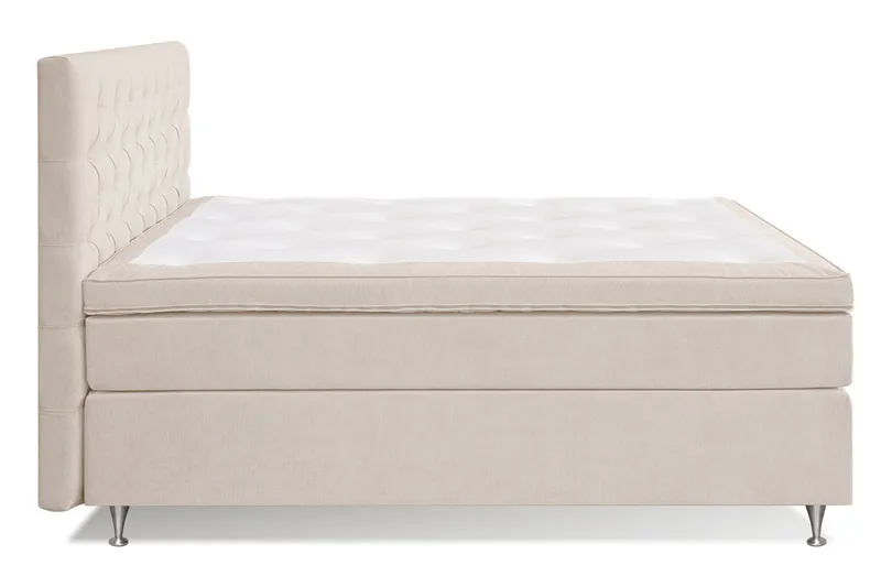 Joluma Sängpaket Fast 160x200 cm - Beige / Ljus - Möbler - Säng - Kontinentalsäng