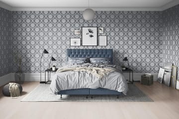 Joluma Sängpaket Fast/Medium 180x200 cm - (+Fler val) 180x200 cm Mörkblå - Möbler - Säng - Kontinentalsäng