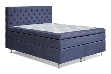 Joluma Sängpaket Fast/Medium 180x200 cm - (+Fler val) 180x200 cm Mörkblå - Möbler - Säng - Kontinentalsäng