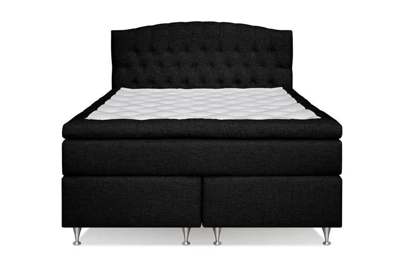 Belda Kontinentalsäng 160x200Fast, Svart