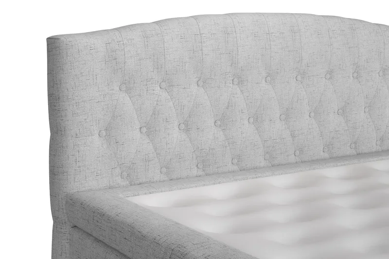 Belda Sängpaket 160x200 Fast - Ljusgrå - Möbler - Säng - Kontinentalsäng