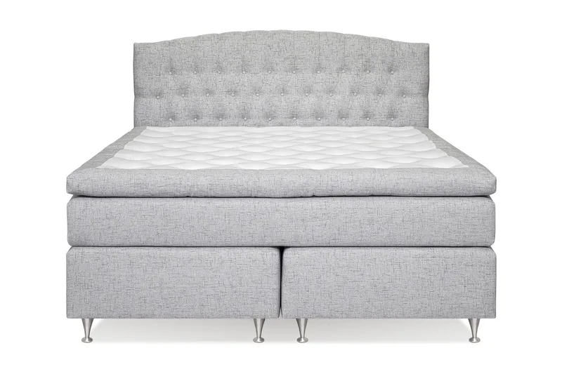 Belda Sängpaket 180x200 Fast/Medium - Ljusgrå - Möbler - Säng - Kontinentalsäng