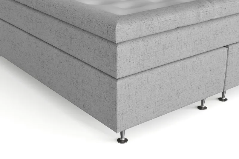 Belda Sängpaket 180x200 Fast/Medium - Ljusgrå - Möbler - Säng - Kontinentalsäng