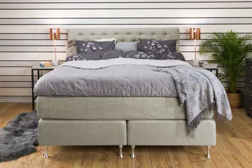 Cloud Kontinentalsäng 160x200 - Beige - Möbler - Säng - Kontinentalsäng