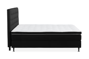 Ella Sängpaket 180x200 cm Knapp Gavel - Svart - Möbler - Säng - Kontinentalsäng