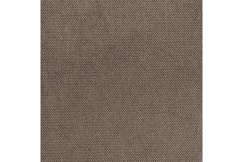 Komplett Sängpaket – Kontinentalsäng 120x200 cm i Tyg med Förvaring och Sänggavel + Bäddmadrass med Fasthetsgrad Medium - Brun - Möbler - Säng - Kontinentalsäng