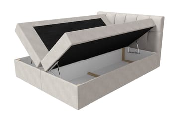 Rico Kontinentalsäng 120x208cm LED-belysning - Vit - Möbler - Säng - Kontinentalsäng
