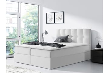 Rico Kontinentalsäng 120x208cm LED-belysning - Vit - Möbler - Säng - Kontinentalsäng