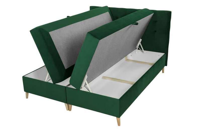 Sandham Kontinentalsäng 180x200 cm - Grå - Möbler - Säng - Kontinentalsäng