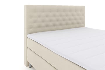 Select No 3 Kontinentalsäng 210x210 Medium - Beige/Metall - Möbler - Säng - Kontinentalsäng