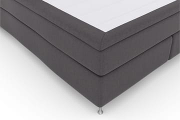 Select No 5 Kontinentalsäng 210x210 Medium Latex - Mörkgrå/Silver - Möbler - Säng - Kontinentalsäng