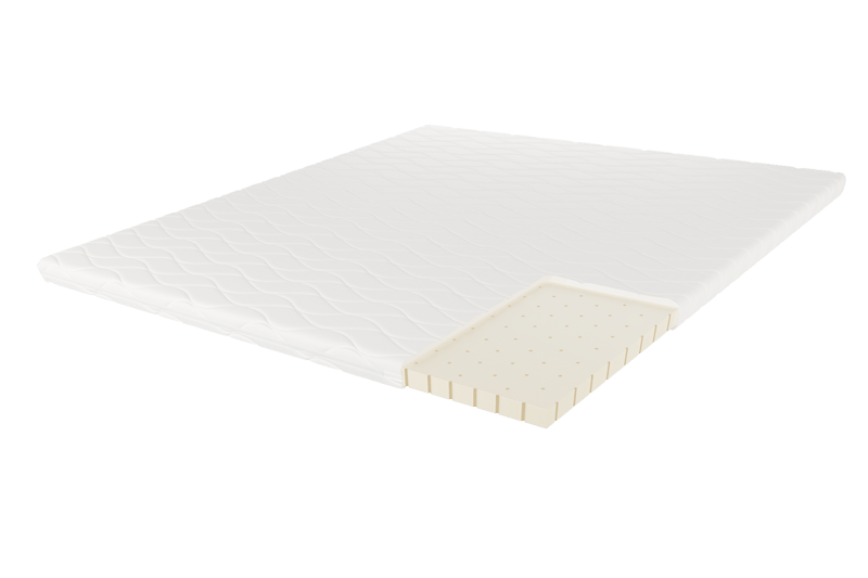 HVILA Latex Bäddmadrass i Punktelastisk Latex  180x200 cm – 7 cm Medium/Fast, Tvättbar Klädsel - Möbler - Säng - Madrasser - Bäddmadrass