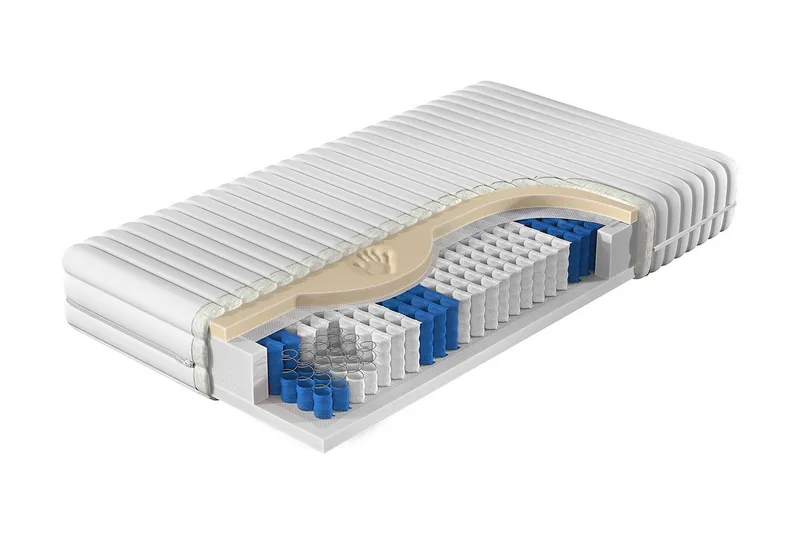 Madrass 80x200, Vit