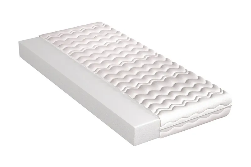 Manetto Madrass 80x200 Skum 15 cm, Vit