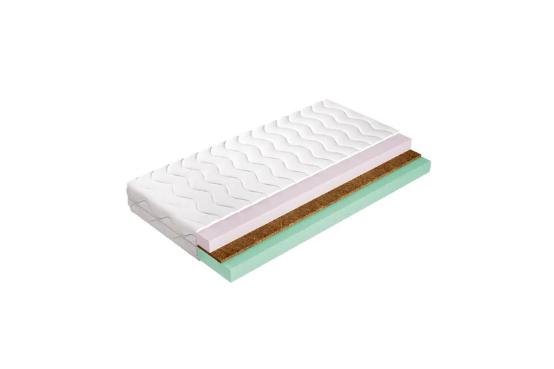 Milleryr Skummadrass 160x200 cm, Vit