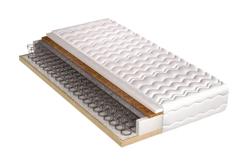 Hela Plus Madrass 200x90x22 cm, Vit