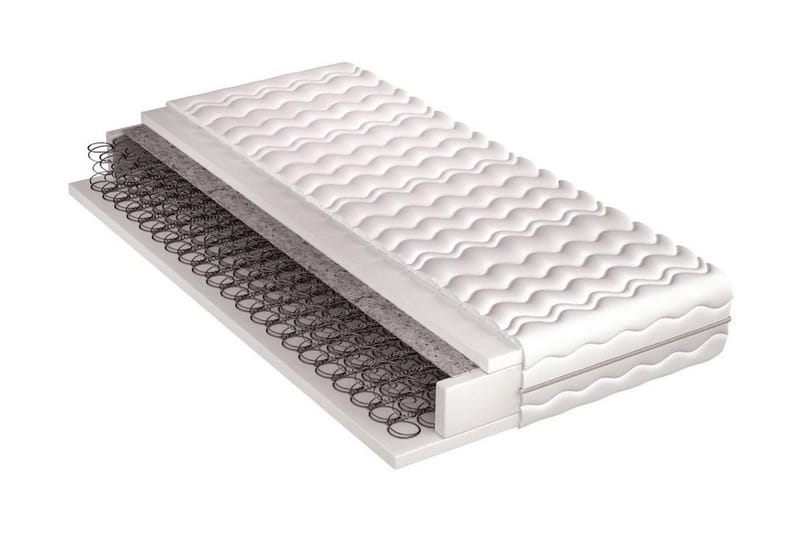 Lourosa Bonellmadrass 120x200, Vit