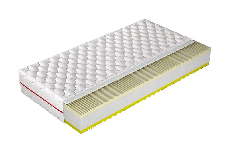 Visso Madrass 200x80x20 cm, Vit