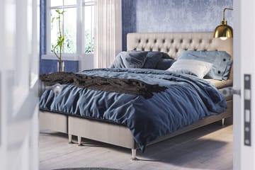 Meja Sängpaket 140x200 - Ljusgrå - Möbler - Säng - Kontinentalsäng