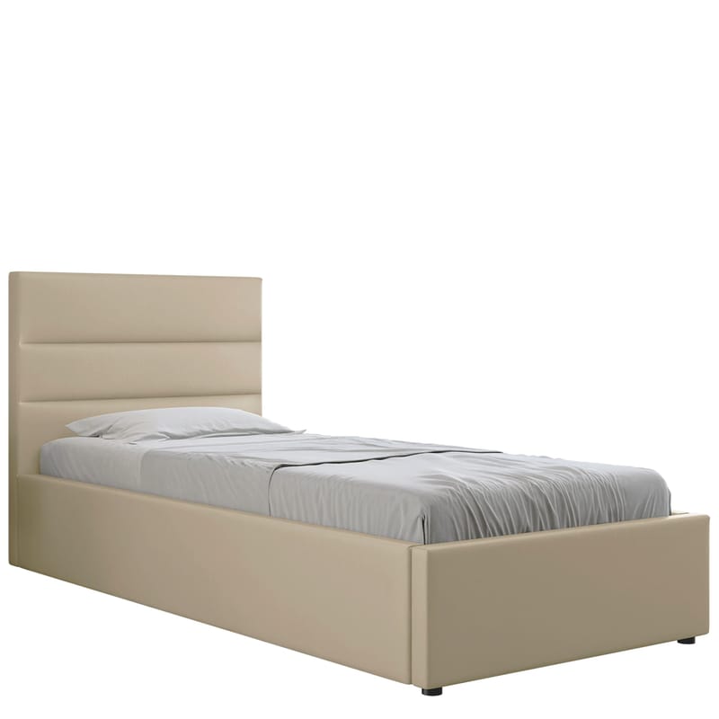 Omrynn Sängram med förvaring 120x200 cm, beige