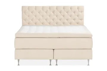 Sänggavel Djuphäftad - Ljusbeige