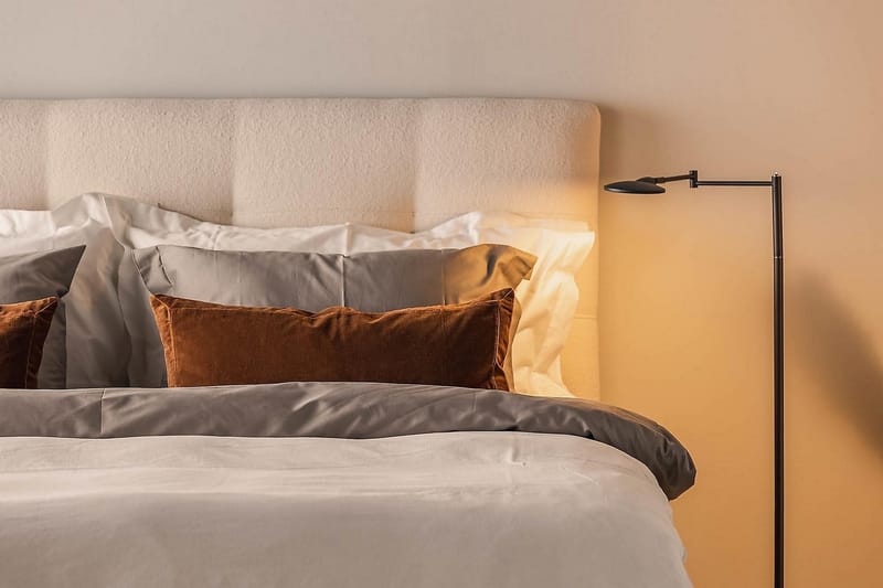 Oslo Lyx Sängpaket Kontinentalsäng 180x200 cm - Beige / Ljus - Möbler - Säng - Komplett sängpaket