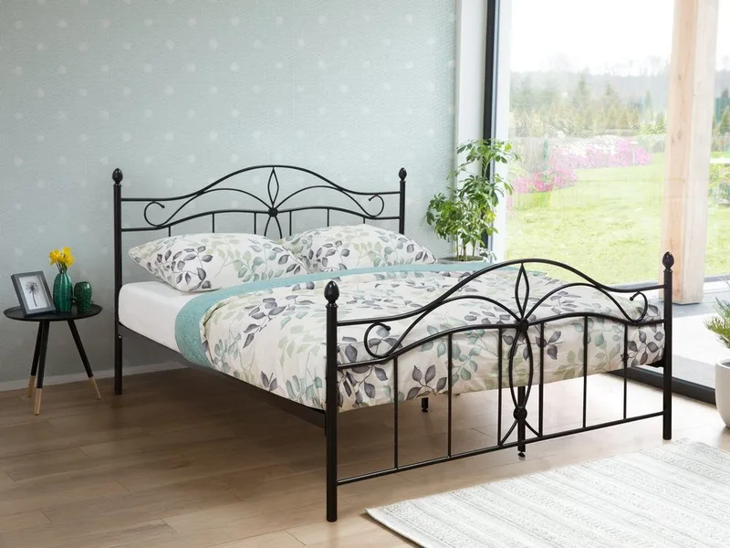Antlia Dubbelsäng 160 200 cm Svart, Svart