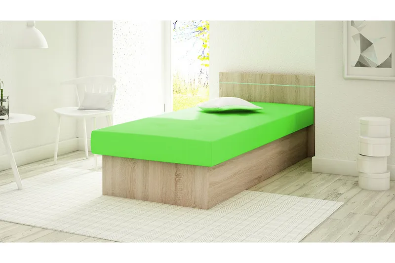 Berta Ramsäng 192x80x68 cm - Ek - Möbler - Säng - Sängram & sängstomme