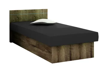 Berta Ramsäng 192x80x68 cm - Mörkt trä - Möbler - Säng - Ramsäng
