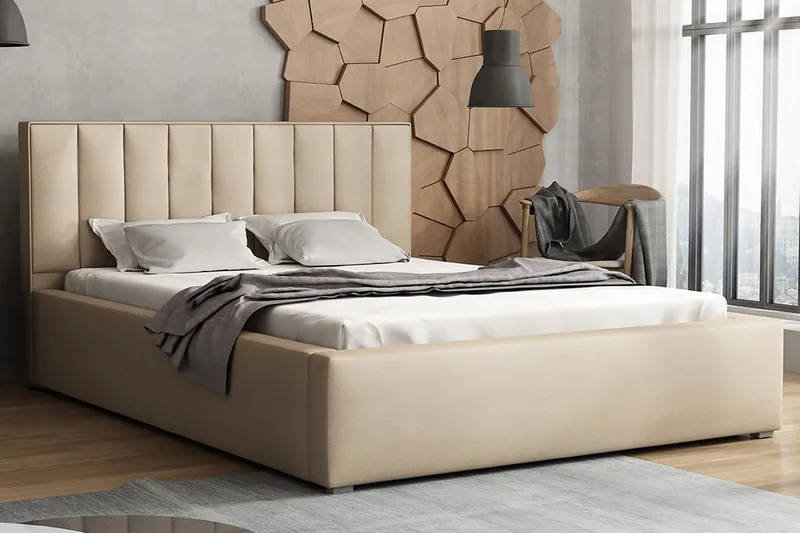 Ideal Ramsäng 223x160x93 cm - Beige - Möbler - Säng - Sängram & sängstomme