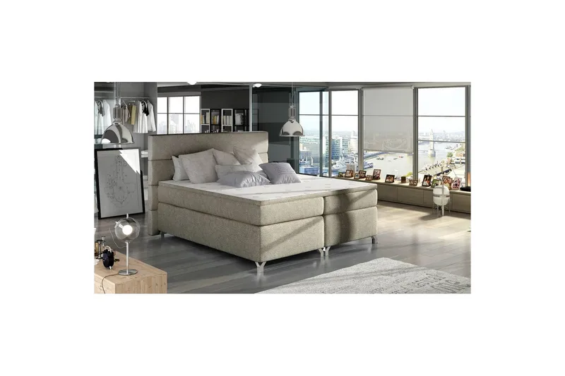 Resårbotten Eltap Amadeo, Dora 22, Beige, 160x200 cm