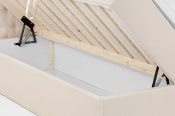 Boxy Box Bed 160x200 cm - Beige - Möbler - Säng - Kontinentalsäng