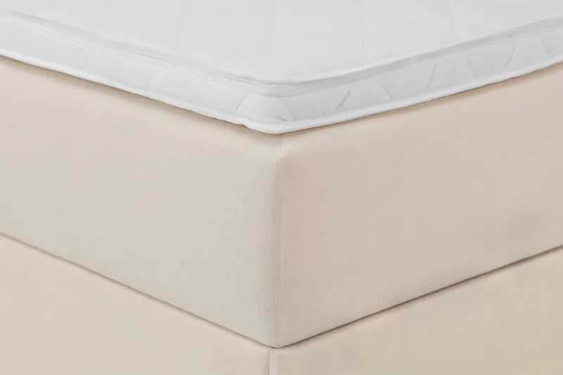 Boxy Box Bed 160x200 cm - Beige - Möbler - Säng - Kontinentalsäng