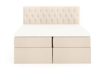 Boxy Box Bed 160x200 cm - Beige - Möbler - Säng - Kontinentalsäng