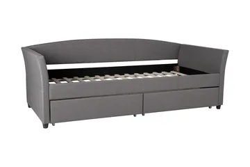 Genesis Säng 90x200 cm - Grå - Möbler - Säng - Sängar med förvaring