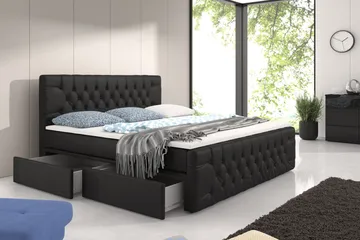 Velluto Sängpaket Förvaringssäng 180x200 cm - + Fler utföranden - Möbler - Säng - Sängar med förvaring