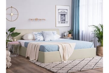 Orbey Dubbelsäng 180 | 200 cm - Beige - Möbler - Säng - Sängram & sängstomme