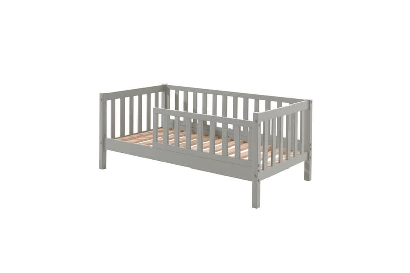 Juniorsäng med låda Peuterbed Grå - Grå - Möbler - Barnmöbler - Barnsäng & juniorsäng - Enkelsäng barn