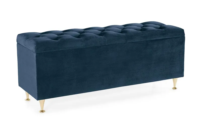 Royal Velvet Sängkista, Mörkblå